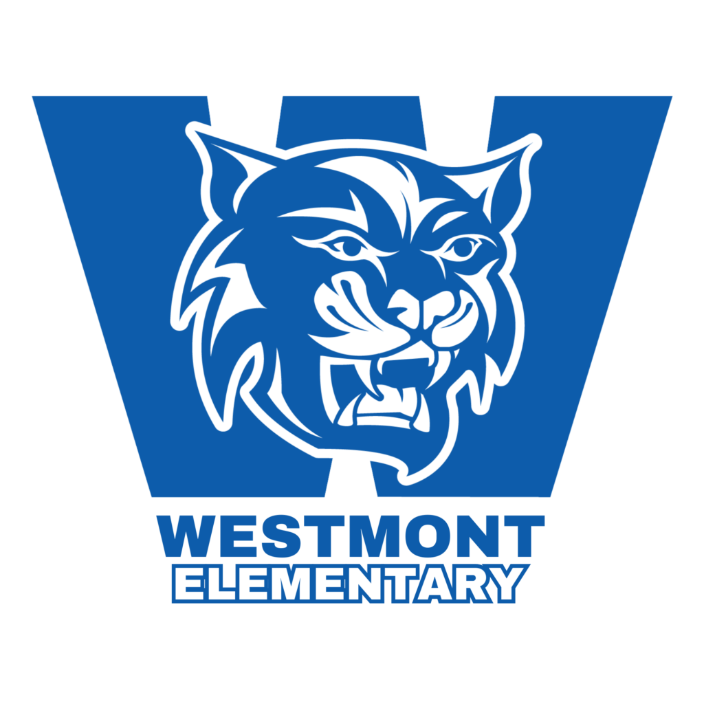 westmont elementary logo in blue